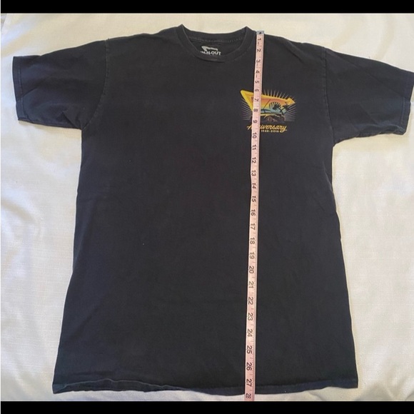 IN-N-OUT BURGER 70th ANNIVERSARY FAST FOOD RESTAURANT TEE T SHIRT Mens M Black - Picture 3 of 7